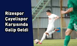 Dostluk Maçında Galip Çaykur Rizespor: 4-1