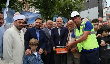 Rize’de Çarşı Mahallesi Camii İçin Temel Atma Töreni Düzenlendi