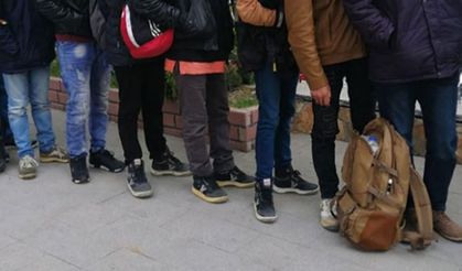 Bayburt'ta 6 düzensiz göçmen yakalandı