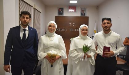 Gümüşhane'de 14 çift nikah için "06.06.2026"yı seçti