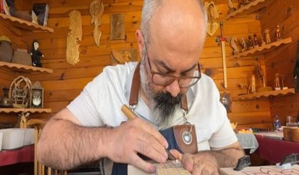 Çocukluk merakı ahşap oymacılığı, mesleği oldu
