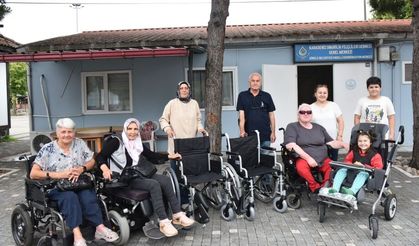 Karadeniz Omurilik Felçlileri Derneği'nden engellilere tekerlekli sandalye yardımı