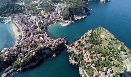 Karadeniz'ın 6 bin 600 nüfuslu şirin ilçesini 8 ayda 1 milyon turist geldi