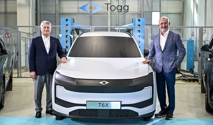 Togg’un yeni modeli T6X tanıtıldı
