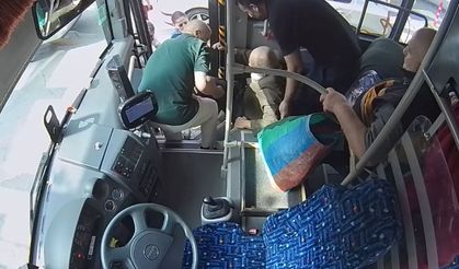 Otobüste rahatsızlanan yolcuyu şoför hastaneye yetiştirdi