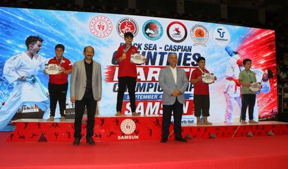 Karadeniz ve Hazar Ülkeleri Karate Şampiyonası Samsun'da başladı
