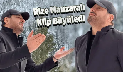 Rizeli Sanatçı Davut Güloğlu’nun Klibi İzlenme Rekorları Kırıyor