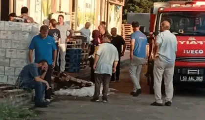 Rize'de yük asansörü ile duvar arasına sıkışan işçi öldü