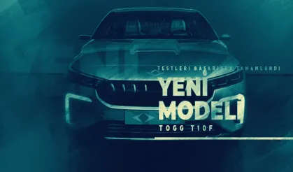 TOGG, yeni modeli T10F'nin testlerini başarıyla tamamladığını duyurdu