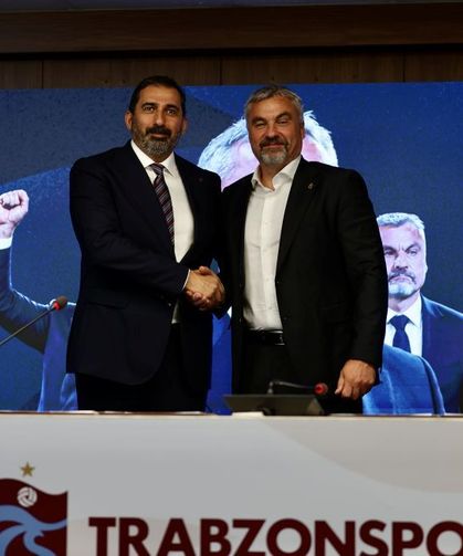 Trabzonspor'da teknik direktör Thomas Reis için imza töreni düzenlendi