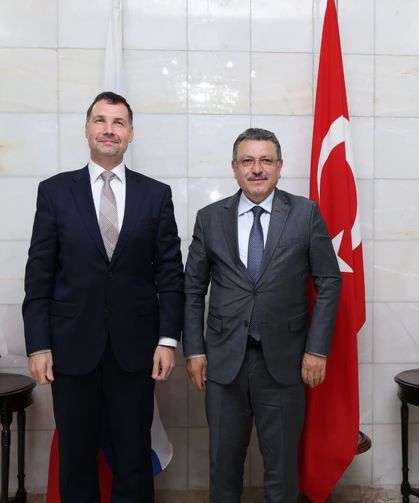 Başkan Genç'ten İran ve Rusya başkonsoloslarına ziyaret