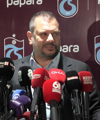 Trabzonspor Başkanı Ertuğrul Doğan'ın açıklamaları
