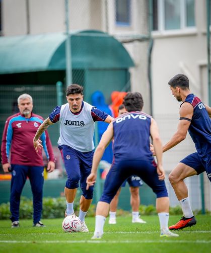 Trabzonspor'da, Samsunspor maçı hazırlıkları sürüyor