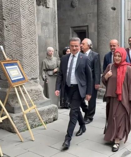 Erzurum'daki tarihi medrese 31 sanatçının eserine ev sahipliği yaptı