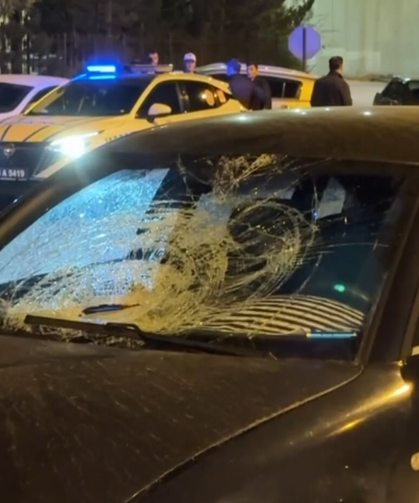 Erzurum'da otomobilin çarptığı genç kız ağır yaralandı