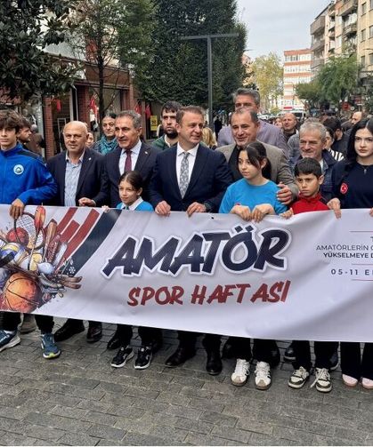 Trabzon'da Amatör Spor Haftası törenle başladı