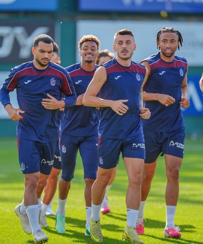 Trabzonspor, KuPS maçı hazırlıklarını sürdürdü