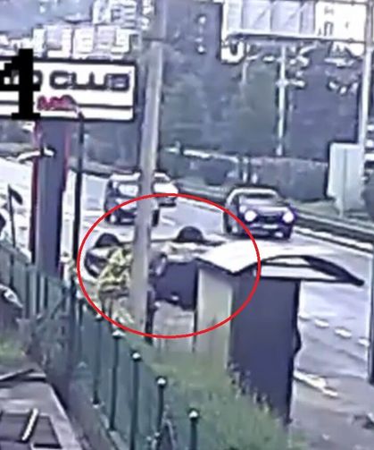 Otomobilin takla attığı kazada sürücü yaralandı