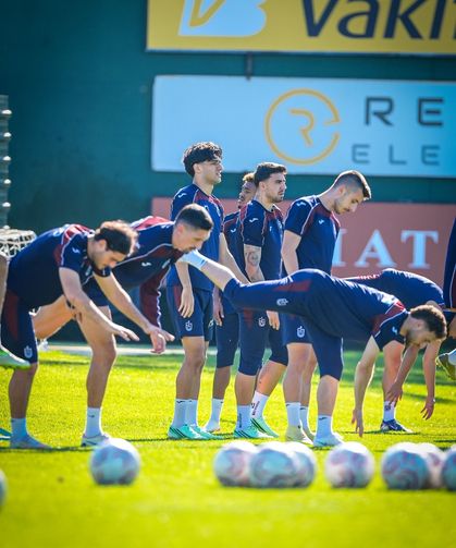 Trabzonspor, Çaykur Rizespor maçı hazırlıklarına başladı