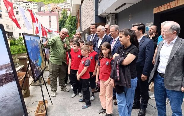 Rizeli Fotoğraf Sanatçısı Resul Çelik'ten Trabzon'un ilçesinde bir ilk!