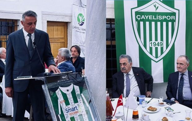 Çayelispor İçin İstanbul’da Vefa ve Destek Gecesi