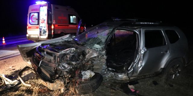 Bayburt'ta meydana gelen kazada 2 kişi yaralandı