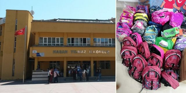 Çayeli'nde "Okul Çantam Rize'den" projesi devam ediyor