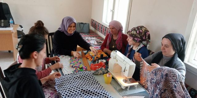 Amasya'da Köy Yaşam Merkezi kadınlar için gelir kapısı oldu