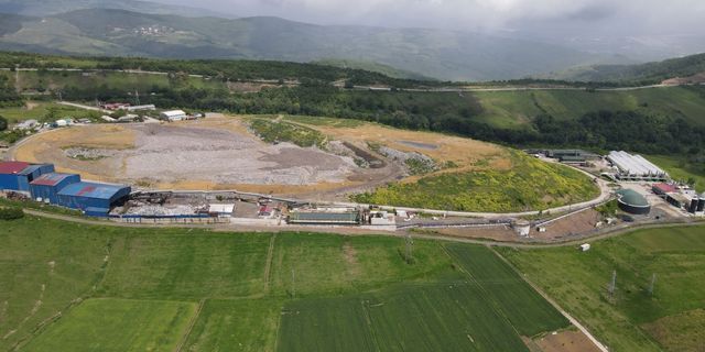 Samsun'daki Katı Atık Depolama Sahasında elektrik ve gübre üretecek yeni tesis yapılıyor