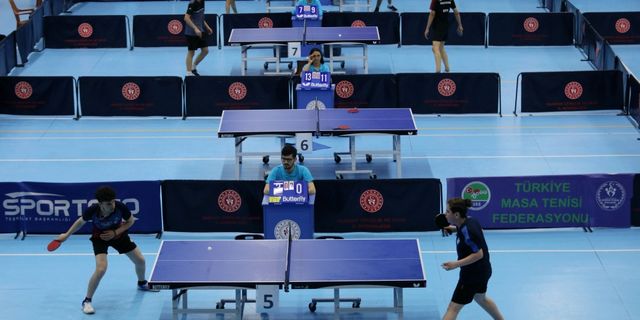 Yıldızlar ve Gençler Masa Tenisi Ferdi Türkiye Şampiyonası, Samsun'da başladı