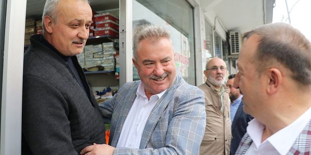 Katmer teşekkür ziyaretlerine devam ediyor