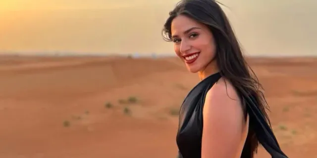 Survivor Ayşe Yüksel çöl pozlarıyla mest etti