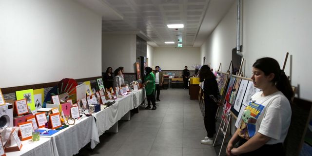 Tokat'ta görsel sanatlar ve teknoloji tasarım sergisi açıldı