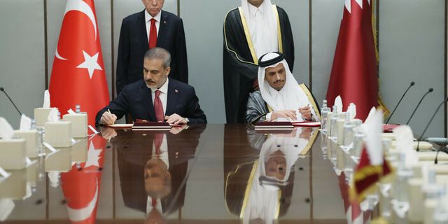 Türkiye ile Katar arasında diplomatik ilişkilerin 50. yılı nedeniyle ortak bildiri imzalandı
