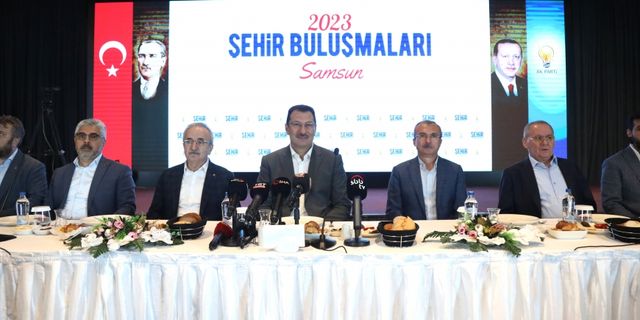 AK Parti Genel Başkan Yardımcısı Yavuz Samsun'da gündemi değerlendirdi: