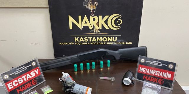 Kastamonu'da uyuşturucu operasyonunda 1 kişi yakalandı