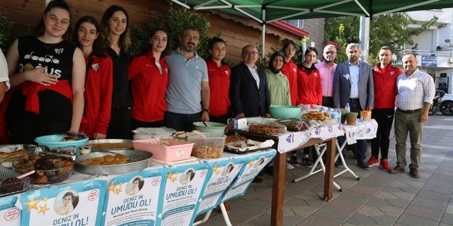 Artvinspor Kadın Voleybol Takımı'ndan SMA'lı bebeğe destek
