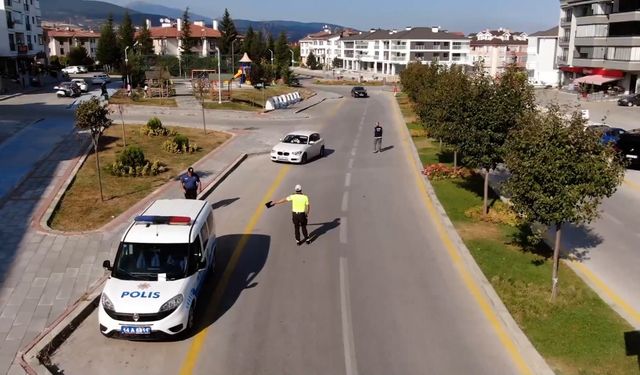 Bolu'da 99 sürücüye 240 bin 604 lira para cezası uygulandı