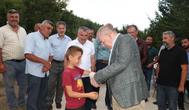 Samsun Büyükşehir Belediye Başkanı Demir Havza'da incelemelerde bulundu