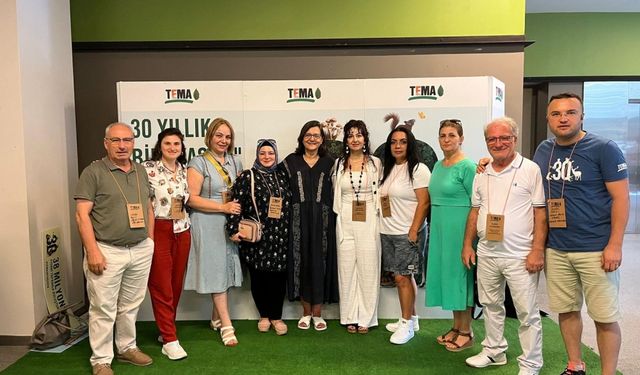 TEMA Vakfı'ndan Samsun TEMA Vakfı ekibine ödül