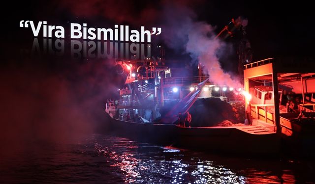 Rize'de Balıkçılar “Vira Bismillah” dedi