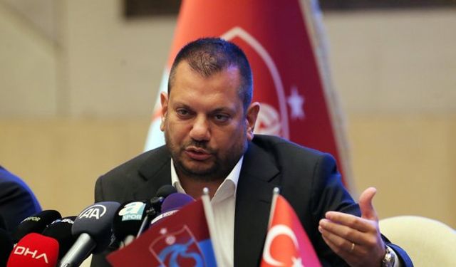 Trabzonspor Kulübü Başkanı Ertuğrul Doğan'dan Fenerbahçe maçıyla ilgili açıklama