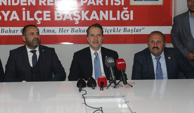 Yeniden Refah Partisi Genel Başkanı Erbakan, Kastamonu'da konuştu: