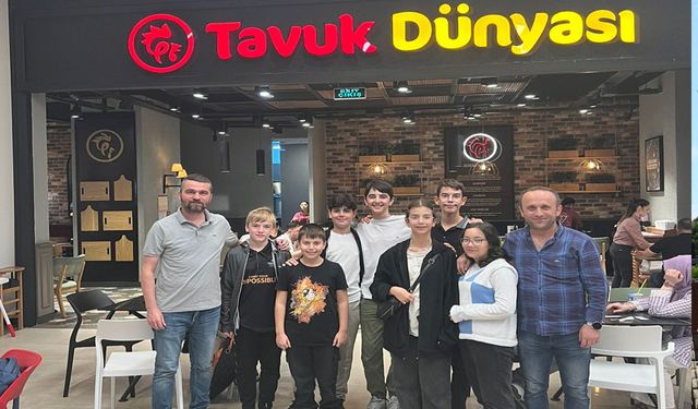 Türkiye şampiyonları Tavuk Dünyası’nda misafir edildi