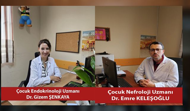 Rize’de Çocuk Nefroloji ve Çocuk Endokrinoloji uzmanları göreve başladı