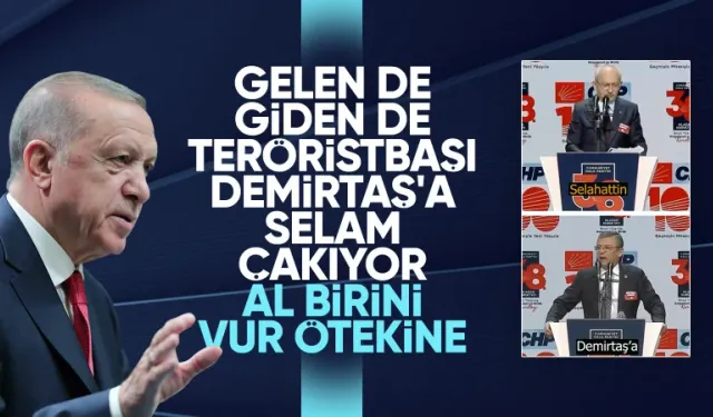 Cumhurbaşkanı Erdoğan'dan Özgür Özel'e ilk salvo: Al birini vur ötekine