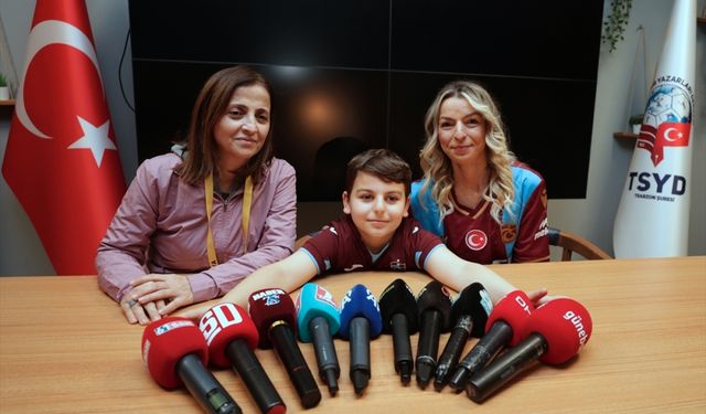 Bursa'da biber gazlı saldırıya uğrayan Yusuf'tan TSYD Trabzon Şubesi'ne ziyaret