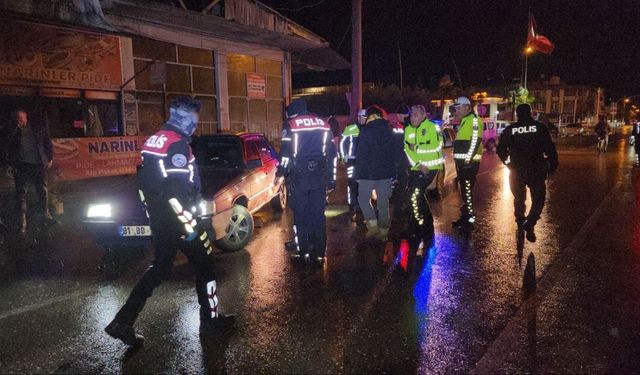 Düzce'de polisten kaçan sürücü 10 kilometrelik kovalamacanın ardından yakalandı