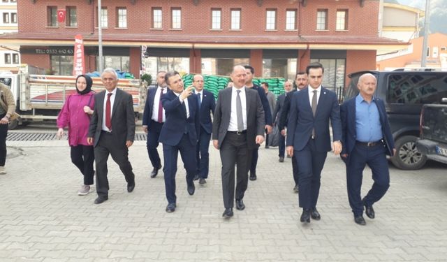 Giresun Valisi Serdengeçti, Doğankent ilçesini ziyaret etti