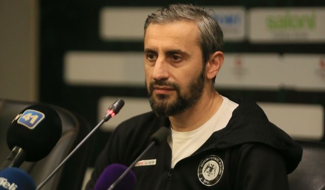 Kocaelispor-Çorum FK maçının ardından